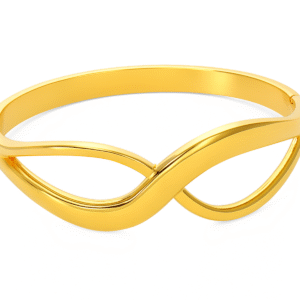 Golden infinity bracelet