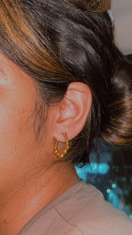 The Solara Hoops - Anti Tarnish Hoops - Image 6