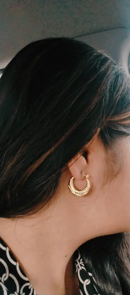 Demi Fine Pearl Studs - Anti Tarnish Pearl Studs - Image 6