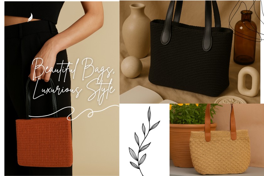 Beautiful Bags, Luxurious Style The Timeless Charm of Crochet Handbags