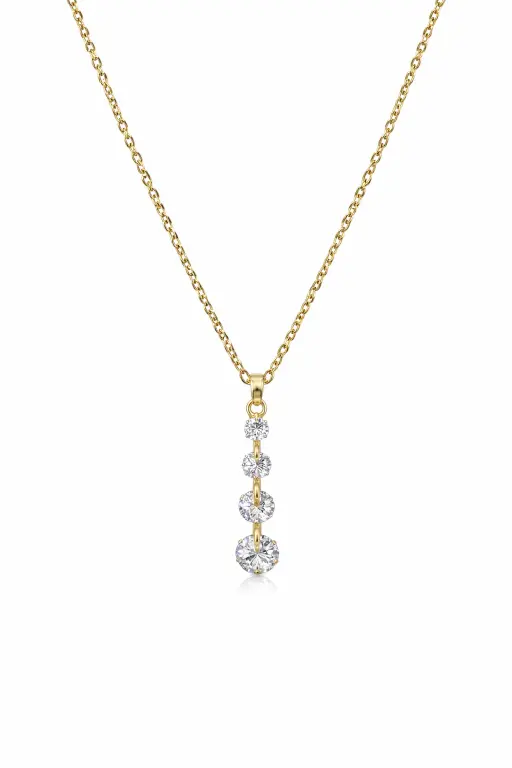 Viora Crystal Neckchain - Party Wear Neckchain