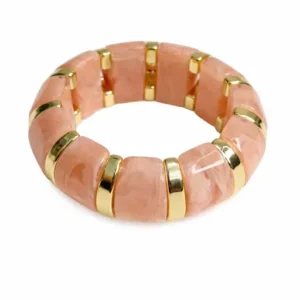 Bubble Pink Resin Bracelet - Luxe Bracelet