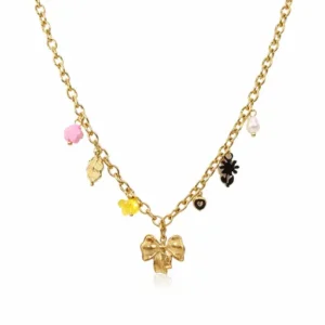 Rose Charm Neckchain - Party Wear Neckchain