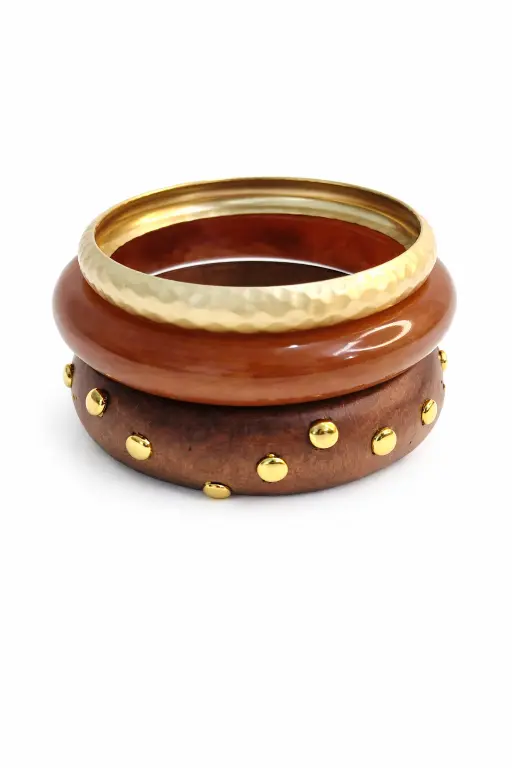 The Glided Heritage Luxe Stack - Traditional Bracelets