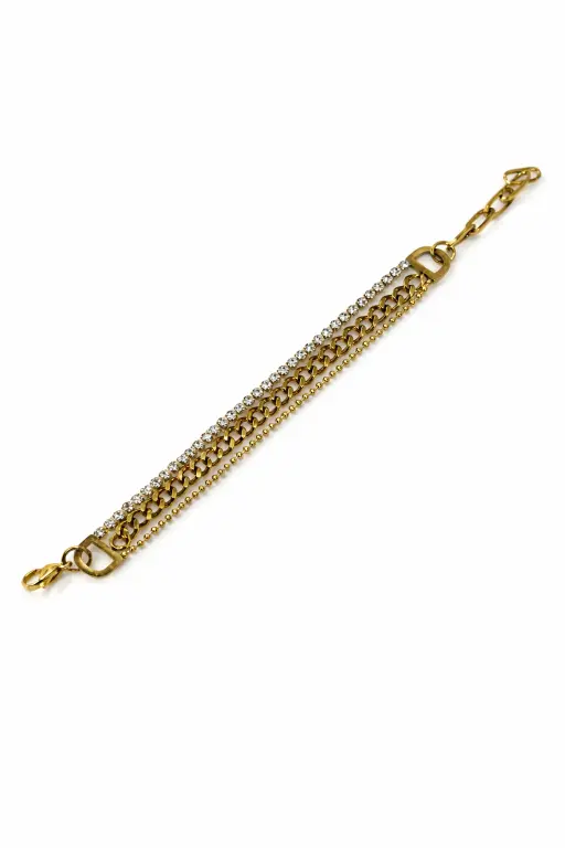 Luxe Layered Anti Tarnish Chain Bracelet - Party wear bracelet