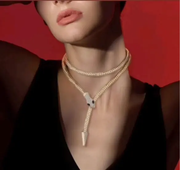 Serpentine Luxe Anti Tarnish Neckpiece