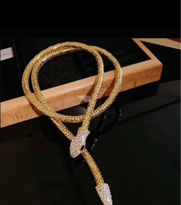 Serpentine Luxe Anti Tarnish Neckpiece - Image 3